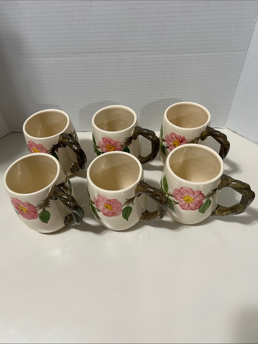 Franciscan Desert Rose “Grandmugs” - set of 6